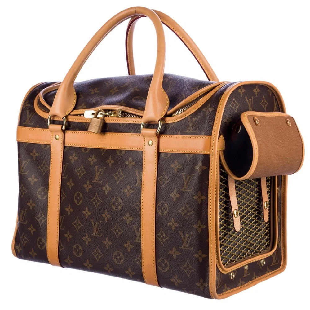 Louis Vuitton Monogram Sac Chien 40 Pet Carrier